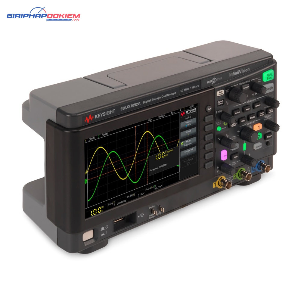 Máy Hiện Sóng Số KEYSIGHT EDUX1052A (50 MHz, 2 kênh, 1 GSa/s) 4 Máy Hiện Sóng Số KEYSIGHT EDUX1052A (50 MHz, 2 kênh, 1 GSa/s)