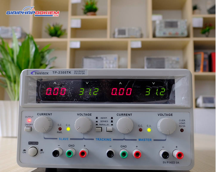 Nguồn một chiều (DC) Twintex TP2305TK, 3CH, 30V/5A/3A 5 Nguồn một chiều (DC) Twintex TP2305TK, 3CH, 30V/5A/3A - Ảnh 3