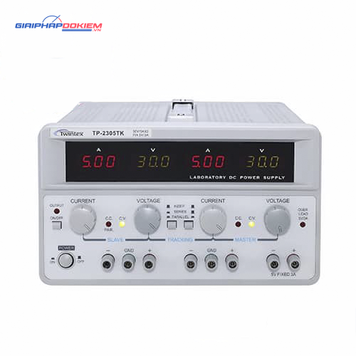 Nguồn một chiều (DC) Twintex TP2305TK, 3CH, 30V/5A/3A 3 Nguồn một chiều (DC) Twintex TP2305TK, 3CH, 30V/5A/3A