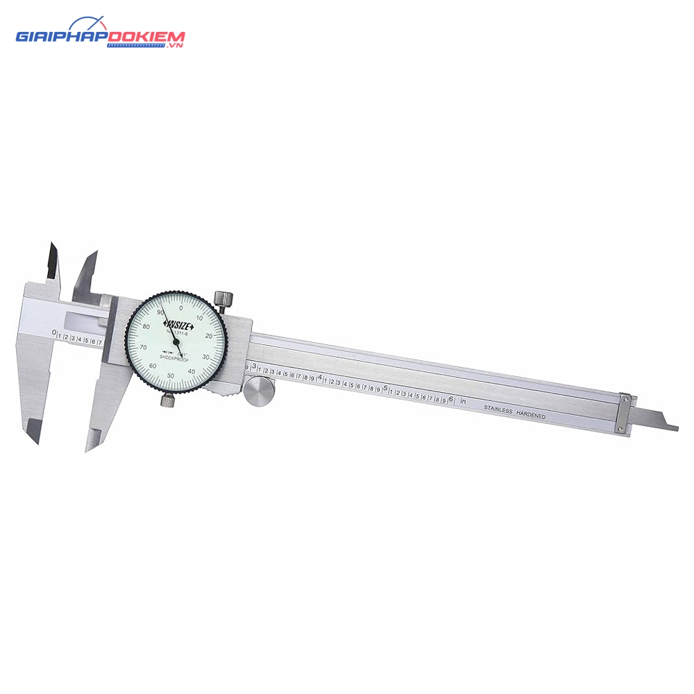 Thước cặp đồng hồ INSIZE 1311-150A (0-150mm / 0.01mm) 3 Thước cặp đồng hồ INSIZE 1311-150A (0-150mm / 0.01mm)