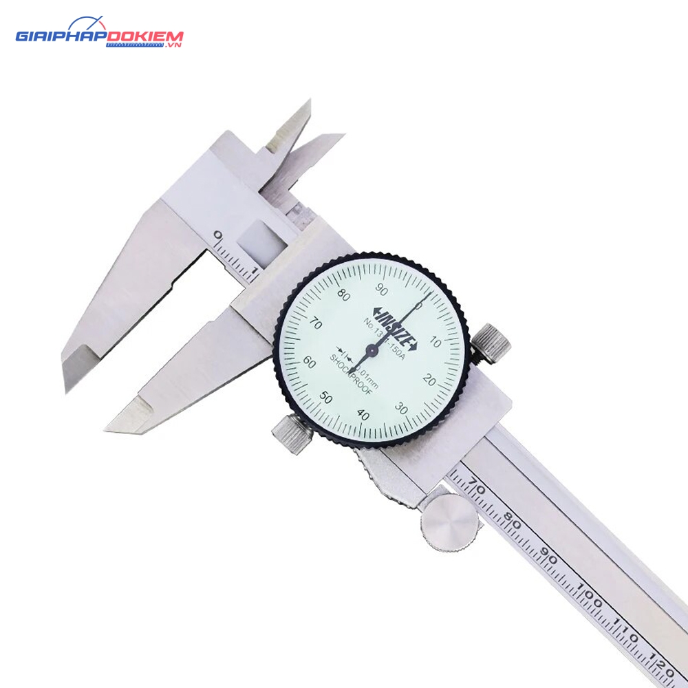 Thước cặp đồng hồ INSIZE 1311-150A (0-150mm / 0.01mm) 4 Thước cặp đồng hồ INSIZE 1311-150A (0-150mm / 0.01mm)