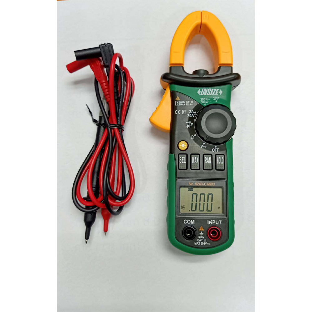 Ampe kìm AC điện tử Insize 9243-CA600 2 Ampe kìm AC điện tử Insize 9243-CA600