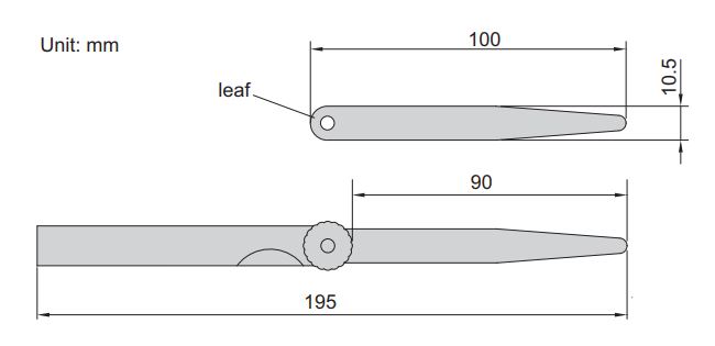 Bộ căn lá INSIZE 4602-28 (0.05-1mm) 5 Bộ căn lá INSIZE 4602-28 (0.05-1mm)