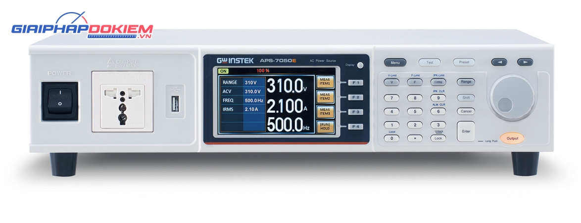 Bộ nguồn lập trình tuyến tính AC GW Instek APS-7050E 2 Bộ nguồn lập trình tuyến tính AC GW Instek APS-7050E