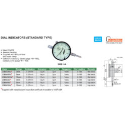Đồng hồ so Insize 2308-10A