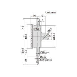 Đồng hồ so Insize 2308-10A