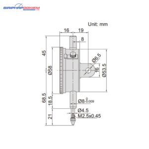Đồng hồ so Insize 2308-10A 6 Đồng hồ so Insize 2308-10A
