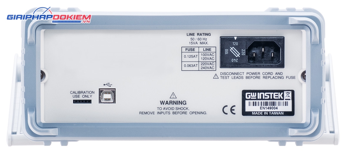 Đồng hồ vạn năng để bàn với giao diện GPIB GW Instek GDM-8342 3 Đồng hồ vạn năng để bàn với giao diện GPIB GW Instek GDM-8342