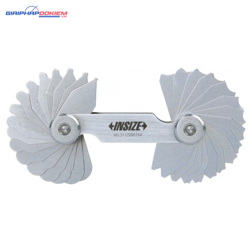 Dưỡng đo bán kính INSIZE 4801-17 2 Dưỡng đo bán kính INSIZE 4801-16