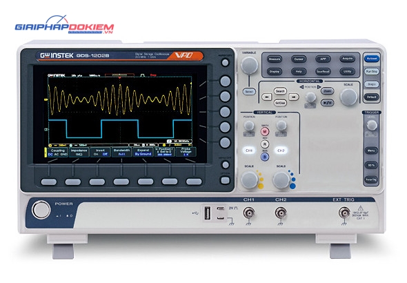Máy hiện sóng số GW Instek GDS-1102B 2 Máy hiện sóng số GW Instek GDS-1102B