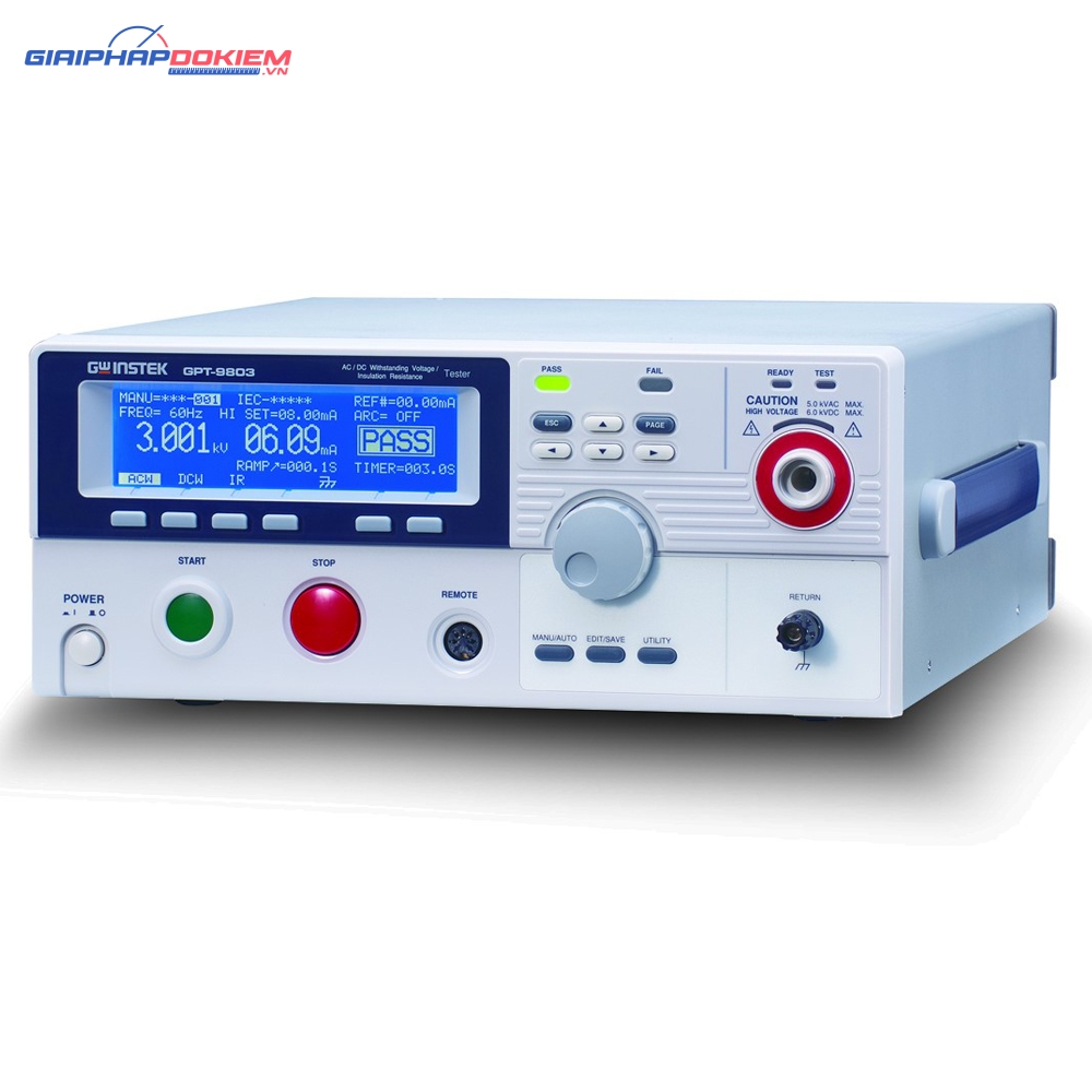 Máy kiểm tra an toàn điện GW Instek GPT-9802 3 Máy kiểm tra an toàn điện GW Instek GPT-9802 - Ảnh 2
