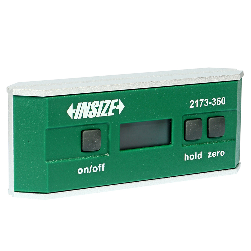 Nivo cân máy điện tử tích hợp đo góc INSIZE 2173-360 (0 - 360/0.1°, đế rãnh chữ V)