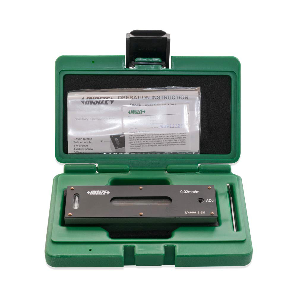 Nivo cân máy INSIZE 4903-150A 5 Nivo cân máy (rãnh hình chữ V) INSIZE 4903-200A