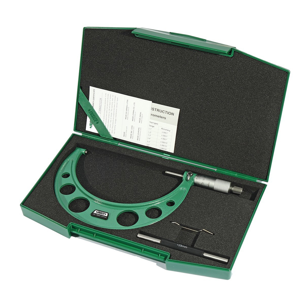 Panme đo ngoài cơ khí INSIZE 3203-150A (125-150mm/0.01mm) 3 Panme đo ngoài cơ khí INSIZE 3203-150A (125-150mm/0.01mm)