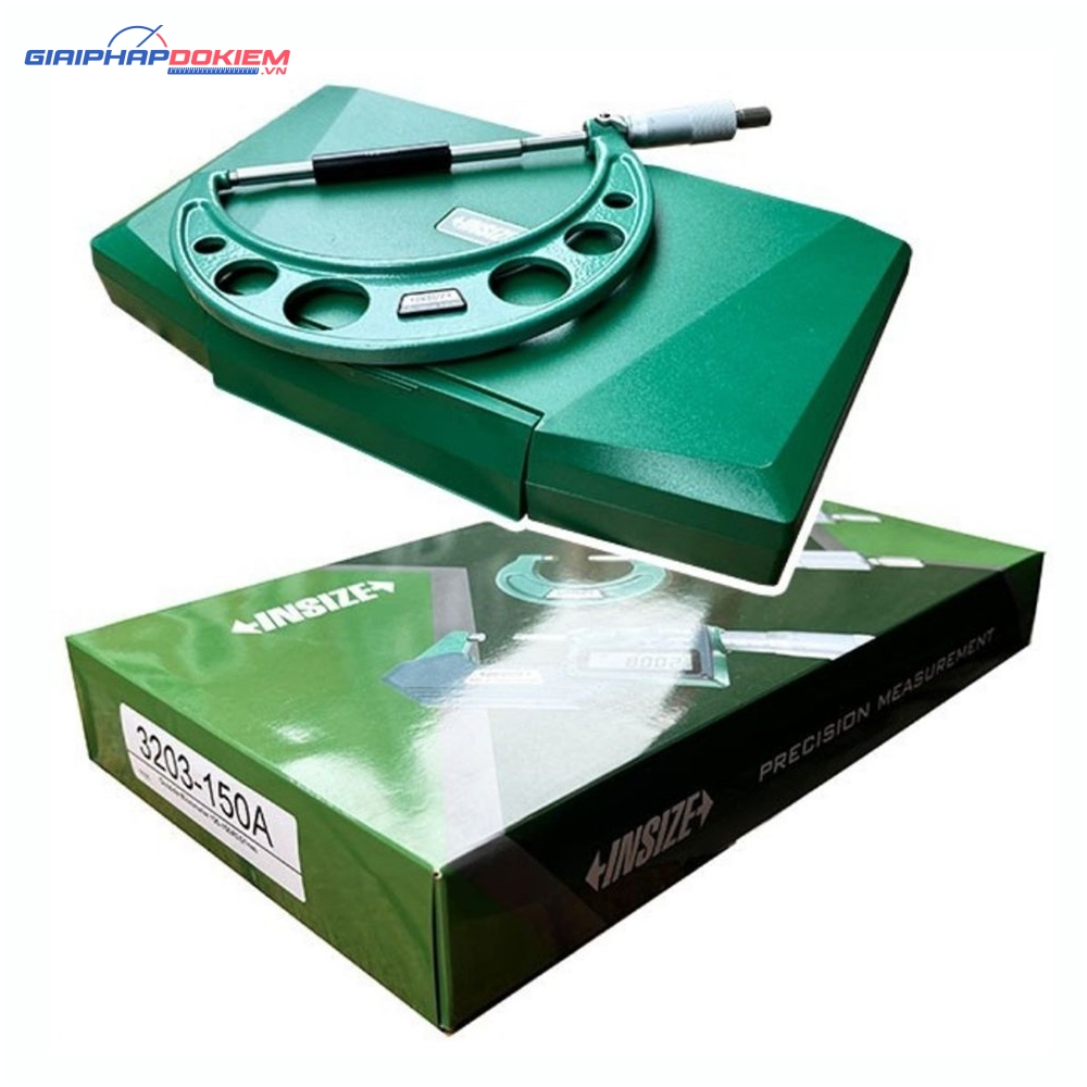 Panme đo ngoài cơ khí INSIZE 3203-150A (125-150mm/0.01mm) 4 Panme đo ngoài cơ khí INSIZE 3203-150A (125-150mm/0.01mm)