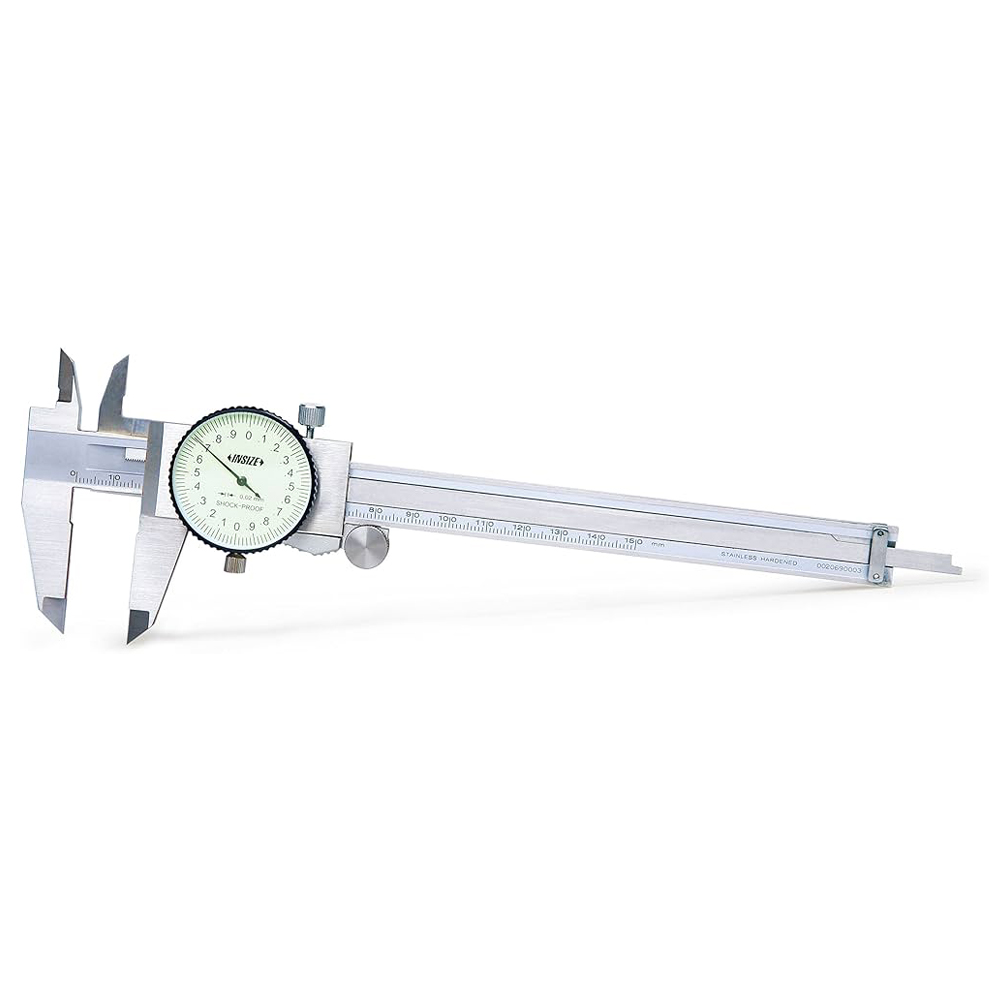 Thước kẹp đồng hồ Insize 1312-300A, 0-300mm/0.02mm