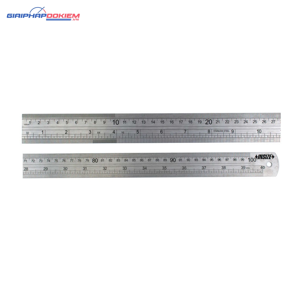 Thước Lá Thẳng Insize 7110-1500 (1500mm/60'') 2 Thước Lá Thẳng Insize 7110-1000 (1000mm/40'')