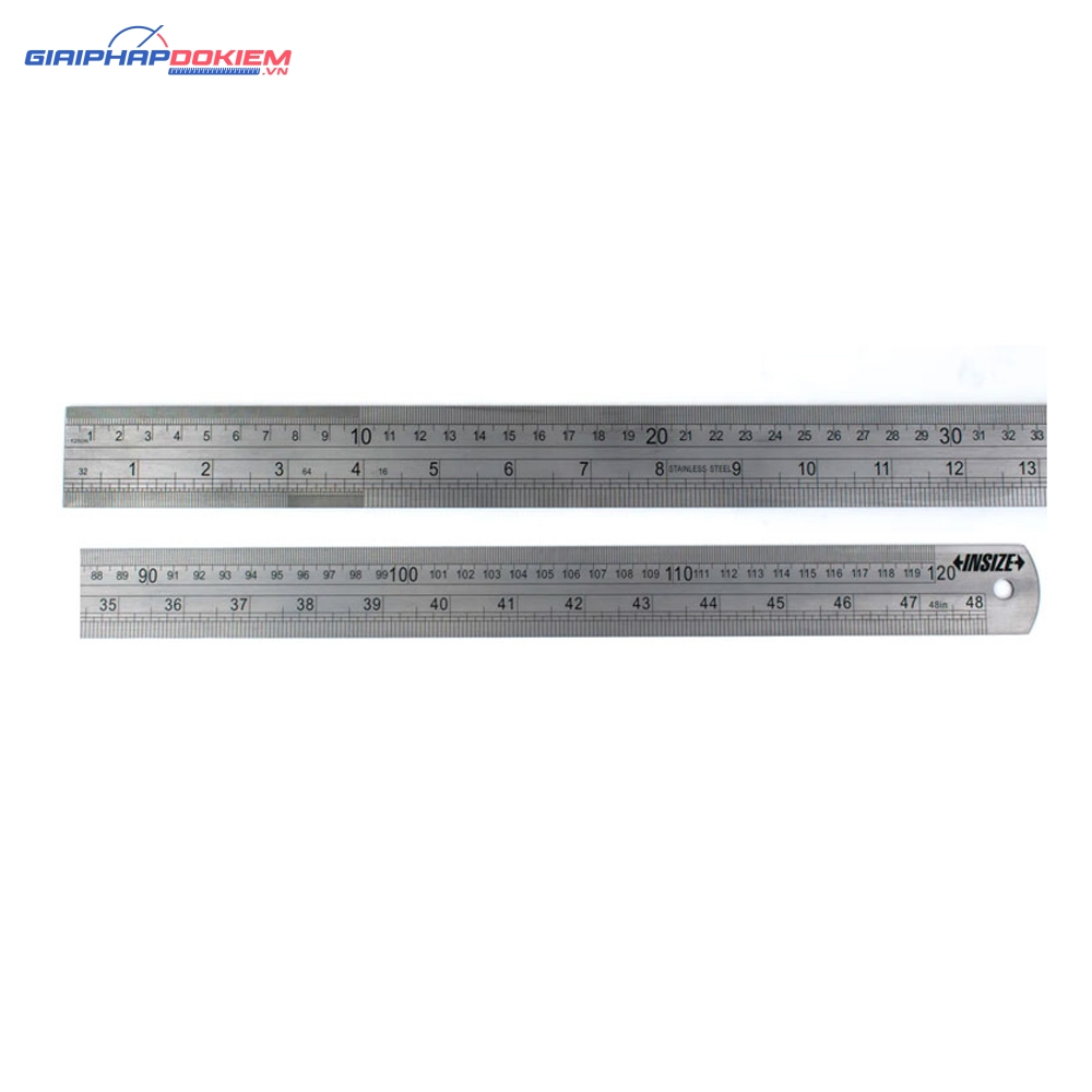 Thước Lá Thẳng Insize 7110-1200 (1200mm/48'') 2 Thước Lá Thẳng Insize 7110-2000 (2000mm/80'')