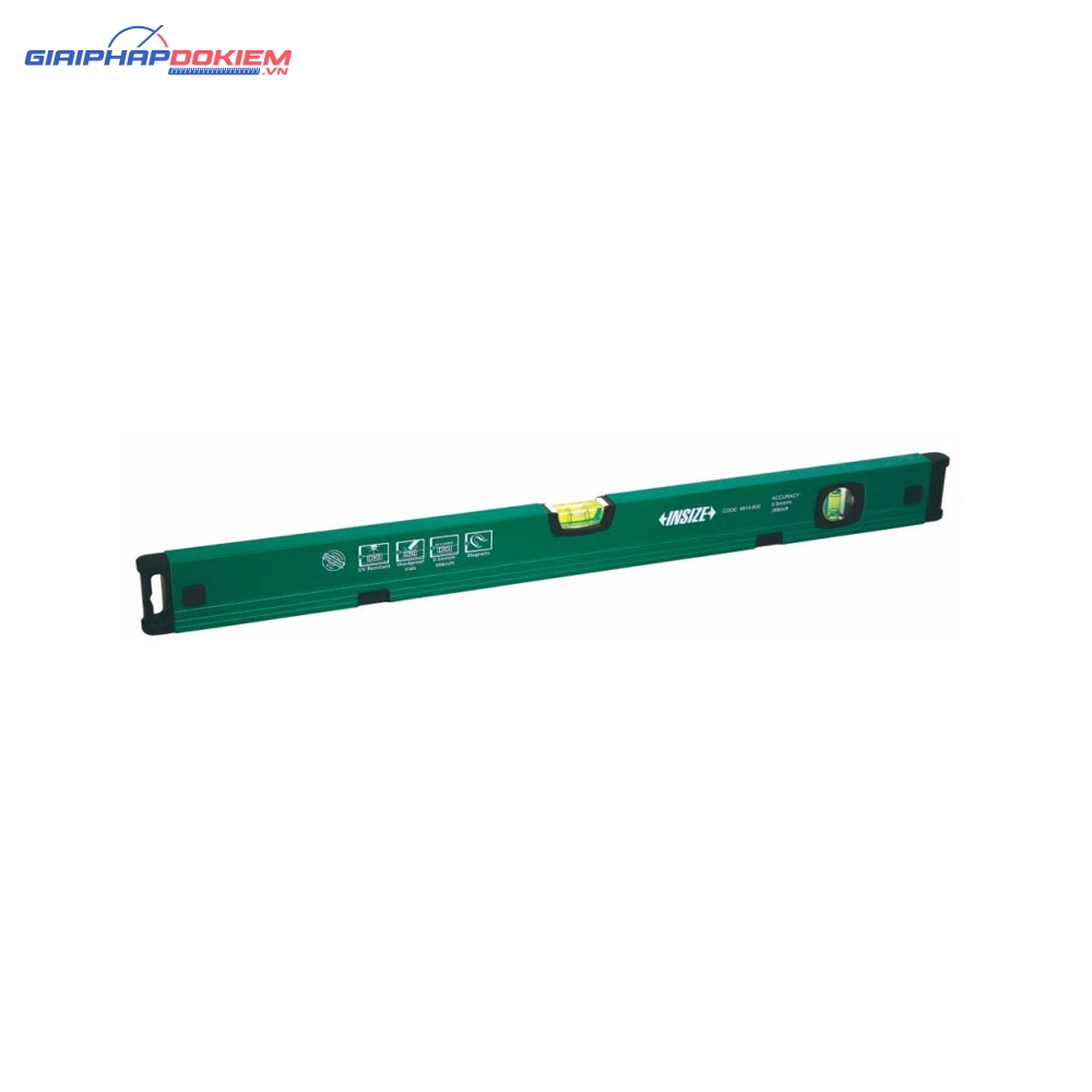 Thước Thủy (Nivo) Nhôm Insize 4914-2000 (2000mm/0.5mm/m) 1 Thước Thủy (Nivo) Nhôm Insize 4914-2000 (2000mm/0.5mm/m)