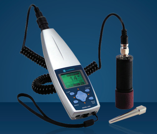 Máy đo độ rung cầm tay Kanomax 4200 2 Máy đo độ rung cầm tay Kanomax 4200