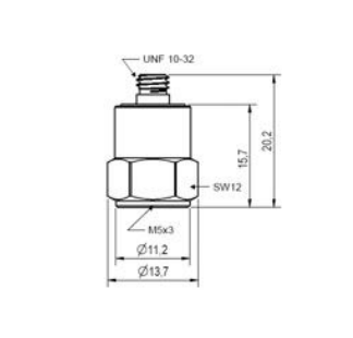 Cảm biến gia tốc MMF KS78C100 7 Cảm biến gia tốc MMF KS78C100