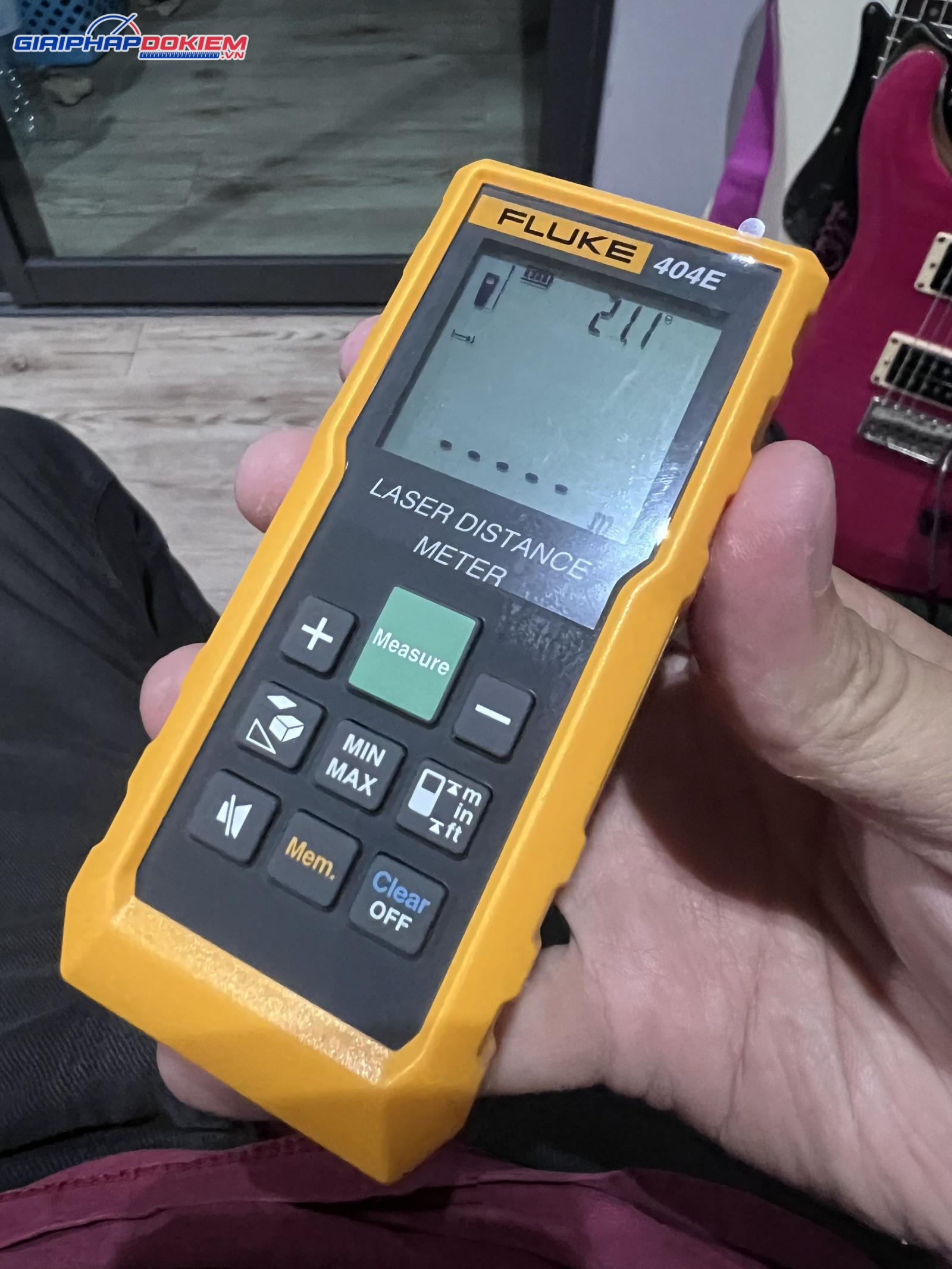 Máy đo khoảng cách bằng laze FLUKE 404E (0.2 đến 40 m) 19 Máy đo khoảng cách bằng laze FLUKE 404E (0.2 đến 40 m) - Ảnh 8