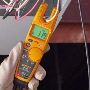 Ampe kìm hiển thị số điện tử AC FLUKE T6-600 39 fluke t6 600 electrical tester