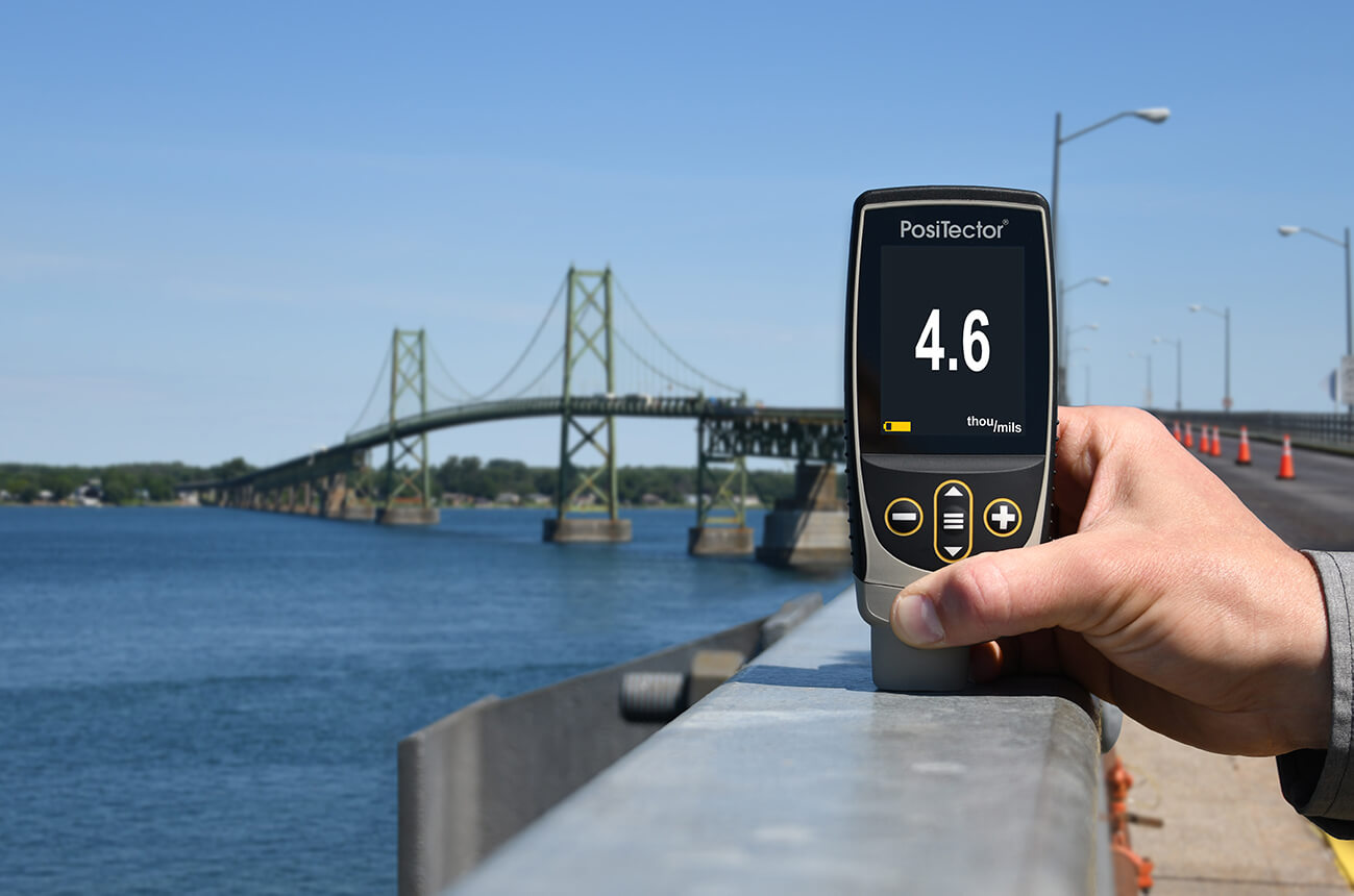 Máy đo độ dày lớp phủ PosiTector 6000 FS1 17 Máy đo độ dày lớp phủ PosiTector 6000 FS1