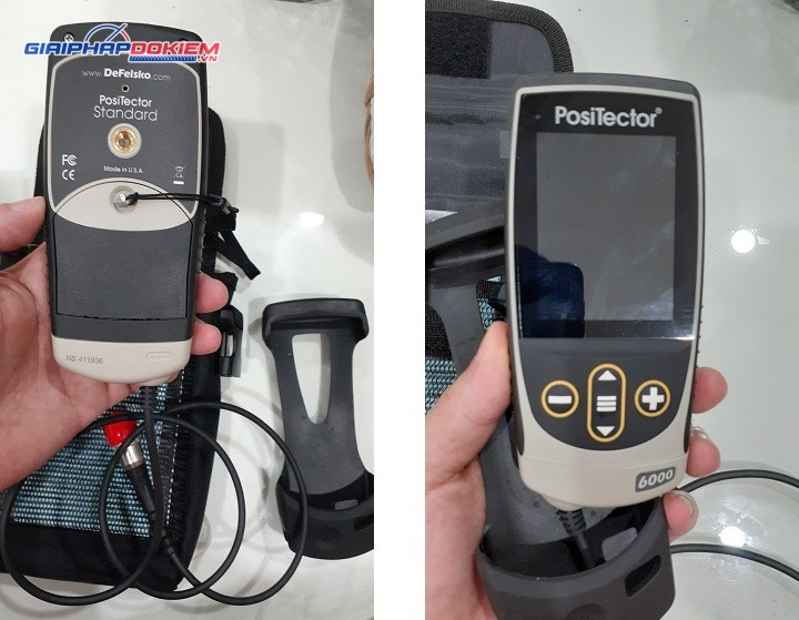 Máy đo độ dày lớp phủ PosiTector 6000 NS1 10 Máy đo độ dày lớp phủ PosiTector 6000 NS1