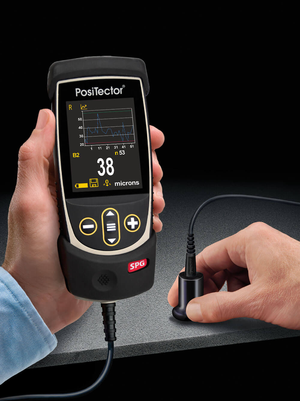 Máy đo độ nhám bề mặt PosiTector SPG3 7 Máy đo độ nhám bề mặt PosiTector SPG3 - Ảnh 2