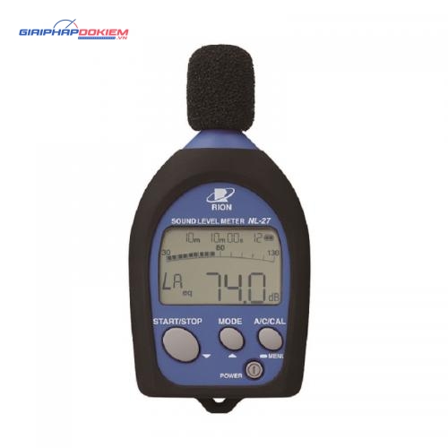 Máy đo độ ồn RION NL-27 5 Máy đo độ ồn RION NL-27 - Ảnh 2