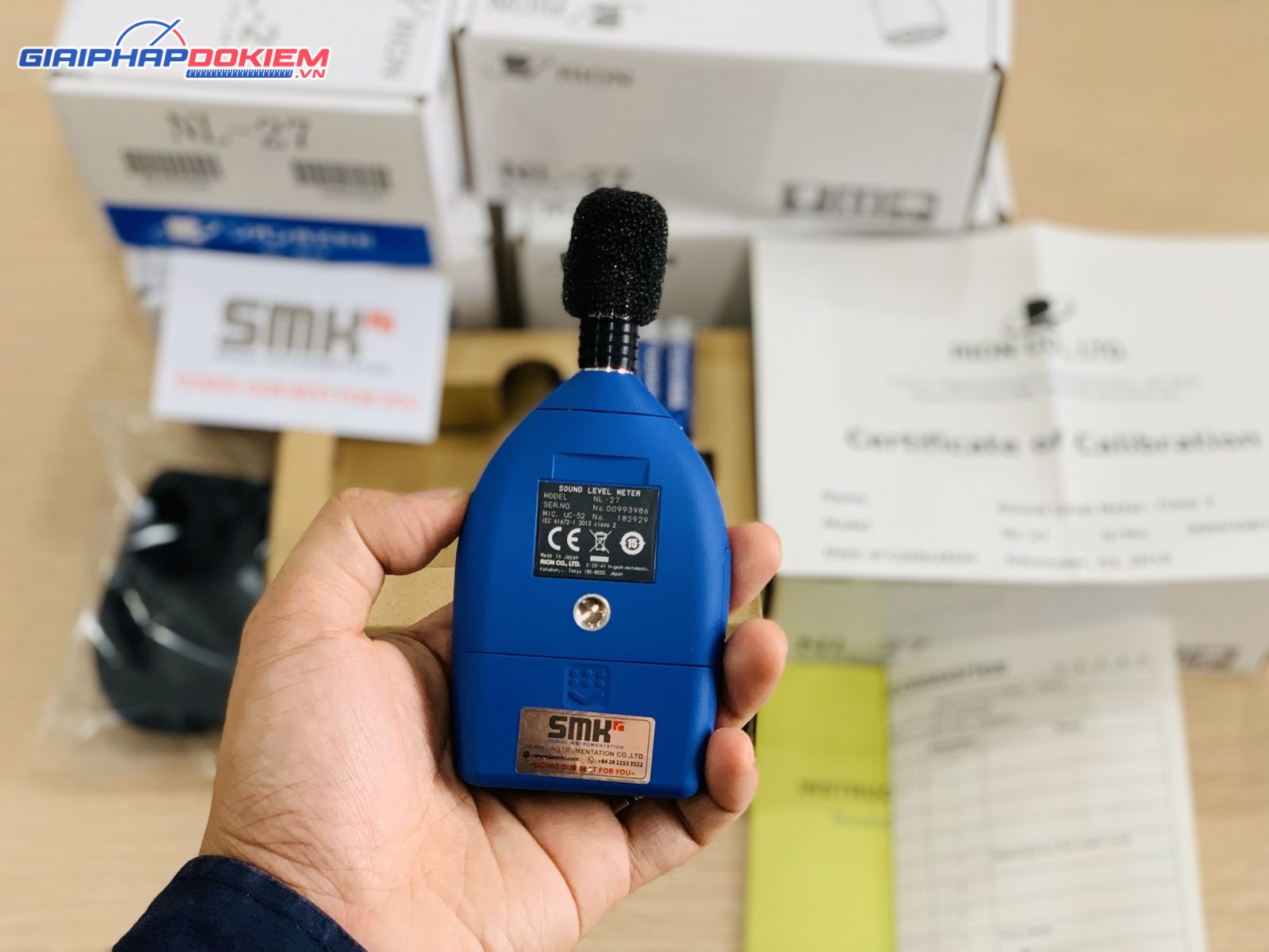 Máy đo độ ồn RION NL-27 7 Máy đo độ ồn RION NL-27 - Ảnh 4