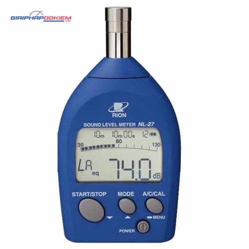 Máy đo độ ồn RION NL-27 4 Máy đo độ ồn RION NL-27