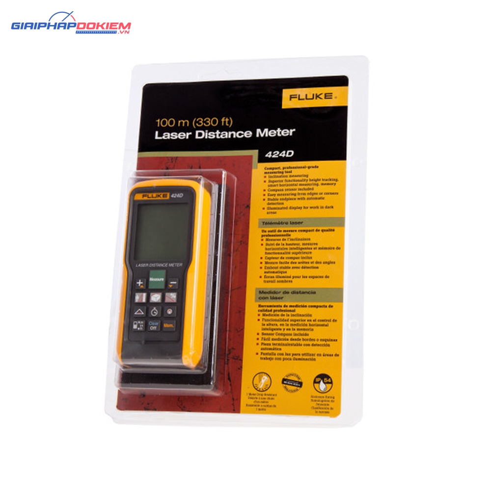 Máy đo khoảng cách bằng laser Fluke 424D (424D ESPR, 100m) 15 Máy đo khoảng cách bằng laser Fluke 424D (424D ESPR, 100m) - Ảnh 4