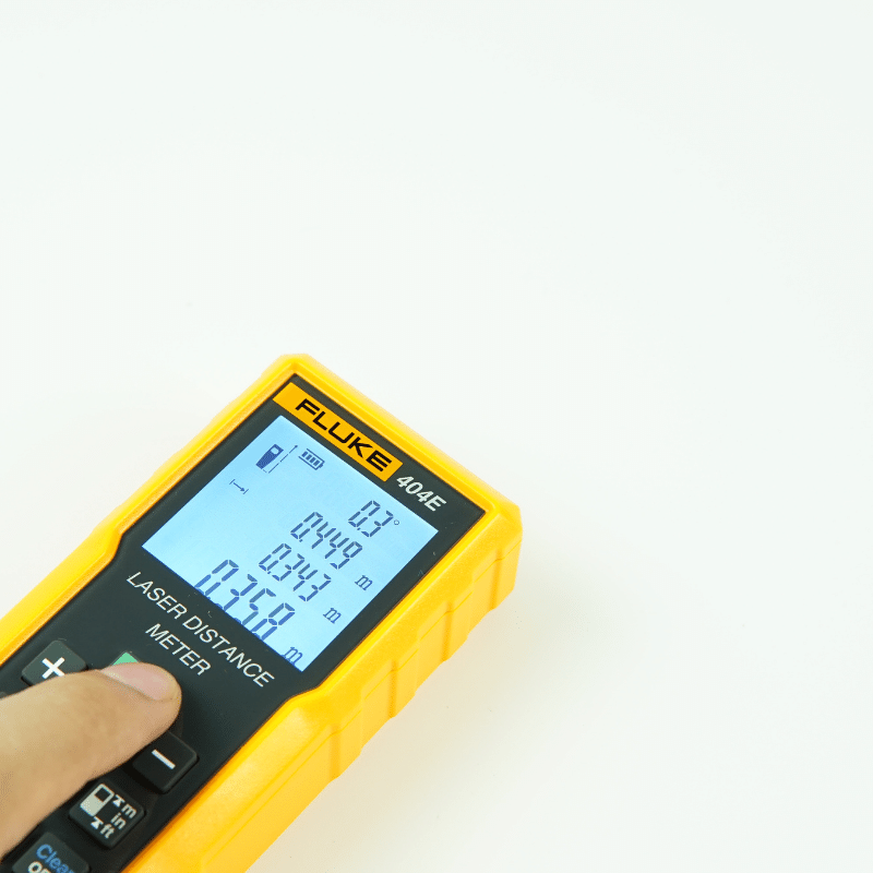 Máy đo khoảng cách bằng laze FLUKE 404E (0.2 đến 40 m) 14 Máy đo khoảng cách bằng laze FLUKE 404E (0.2 đến 40 m) - Ảnh 3