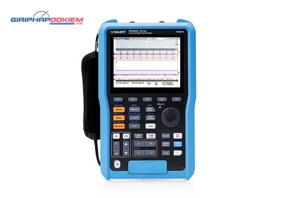 Máy hiện sóng cầm tay Siglent SHS810X 100Mhz 2 kênh 4 Máy hiện sóng cầm tay Siglent SHS810X 100Mhz 2 kênh