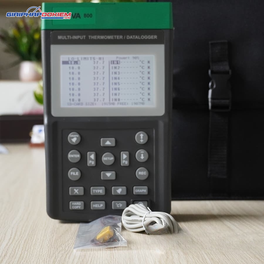 Máy đo ghi nhiệt độ đa kênh Prova 800 12 Máy đo ghi nhiệt độ đa kênh Prova 800 - Ảnh 6