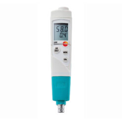 Máy Đo PH, Nhiệt Độ Testo 206-pH3 (0563 2063) (0 ~ 80 °C; 0~14 pH, Instrument kit, chưa bao gồm điện cực)