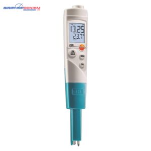 Máy đo PH, nhiệt độ Testo 206 pH1 (0 ~ 60 °C; 0~14 pH)