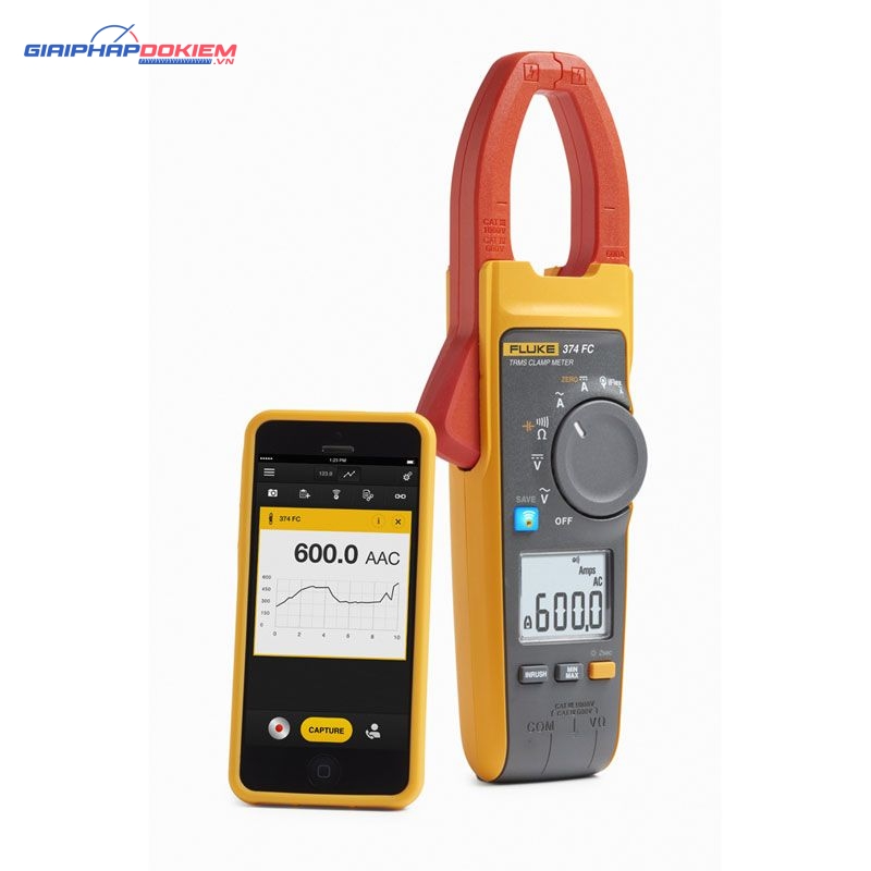 Ampe kìm AC/DC FLUKE 374 21 Ampe kìm AC/DC FLUKE 374 - Ảnh 9