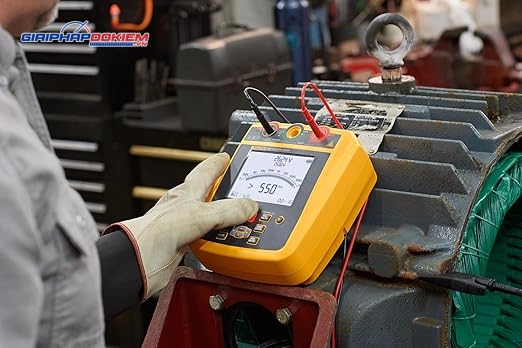Máy Đo Điện Trở Cách Điện Fluke 1537 2500V (Megaohm kế cao áp) 34 Máy Đo Điện Trở Cách Điện Fluke 1537 2500V (Megaohm kế cao áp)