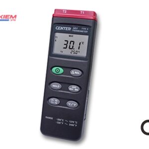 CENTER - Nhà Cung Cấp Thiết Bị Đo Lường Đài Loan Đa Dạng, Giá Tốt 29 Máy đo nhiệt độ 2 kênh CENTER 301