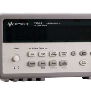 Bộ nguồn DC 1 đầu ra với 2 dải tùy chọn KEYSIGHT E3642A (0-8V/5A & 0-20V/2.5, 50W)