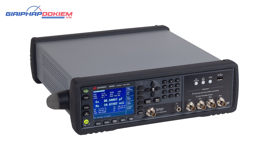 Thiết bị đo LCR KEYSIGHT E4980A (20 Hz~2 MHz, bao gồm option E4980A-001) 3 Thiết bị đo LCR KEYSIGHT E4980A (20 Hz~2 MHz, bao gồm option E4980A-001)