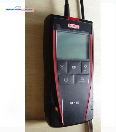 Máy đo tốc độ gió, lưu lượng gió KIMO VT110 5 Máy đo tốc độ gió, lưu lượng gió KIMO VT110 - Ảnh 2