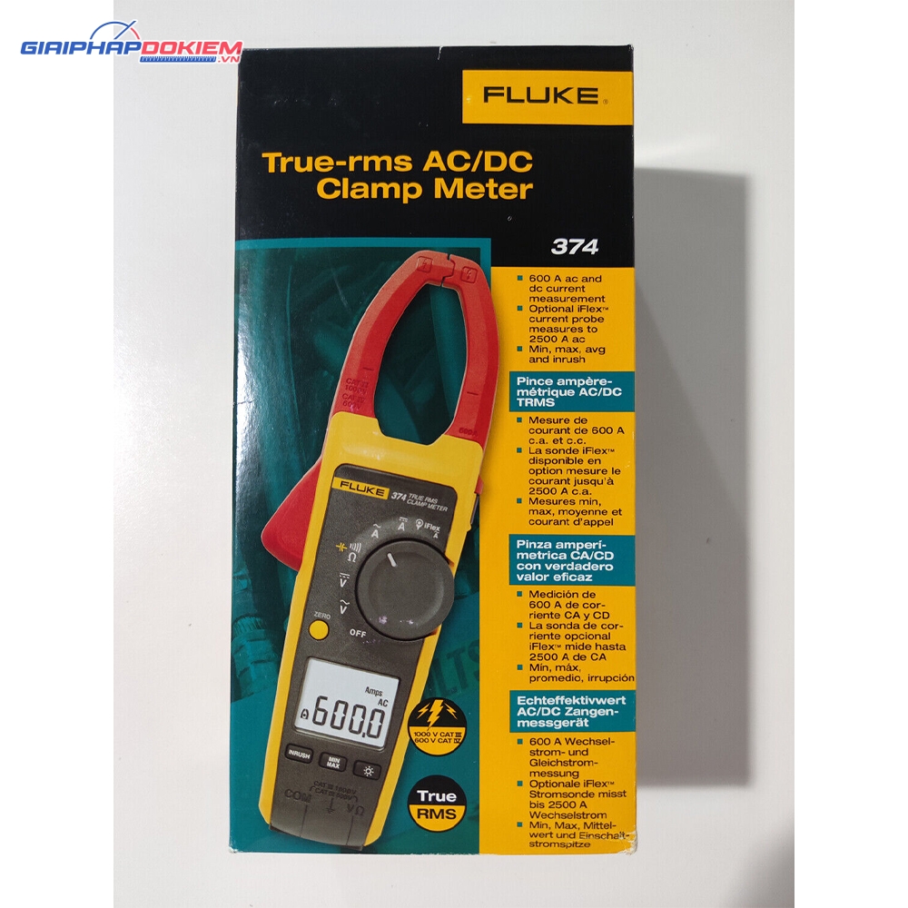 Ampe kìm AC/DC FLUKE 374 16 Ampe kìm AC/DC FLUKE 374 - Ảnh 4