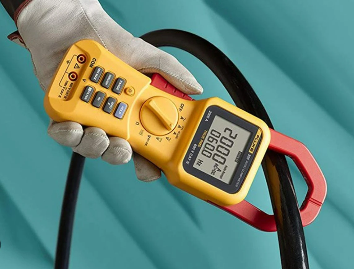Ampe kìm FLUKE 355 (2000A; True RMS) 18 Ampe kìm FLUKE 355 (2000A; True RMS) - Ảnh 8