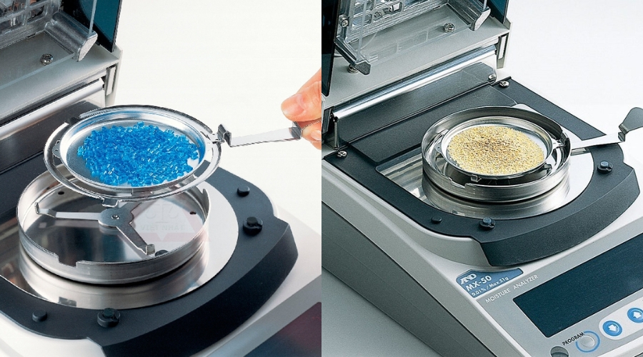 Cân Phân Tích Ẩm AND MX-50 17 Cân phân tích ẩm AND MX-50 có thể xử lý nhiều loại vật liệu khác nhau