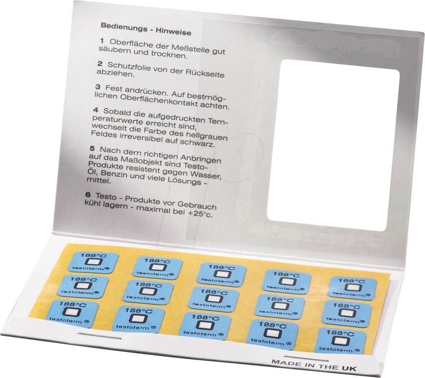 Điểm đo nhiệt Testo 0646 1110 (+110 °C) 7 Điểm đo nhiệt Testo 0646 1110 (+110 °C)