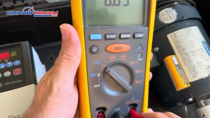 MÁY ĐO ĐIỆN TRỞ CÁCH ĐIỆN FLUKE 1507 (1000V, 10GΩ) 17 MÁY ĐO ĐIỆN TRỞ CÁCH ĐIỆN FLUKE 1507 (1000V, 10GΩ) - Ảnh 4